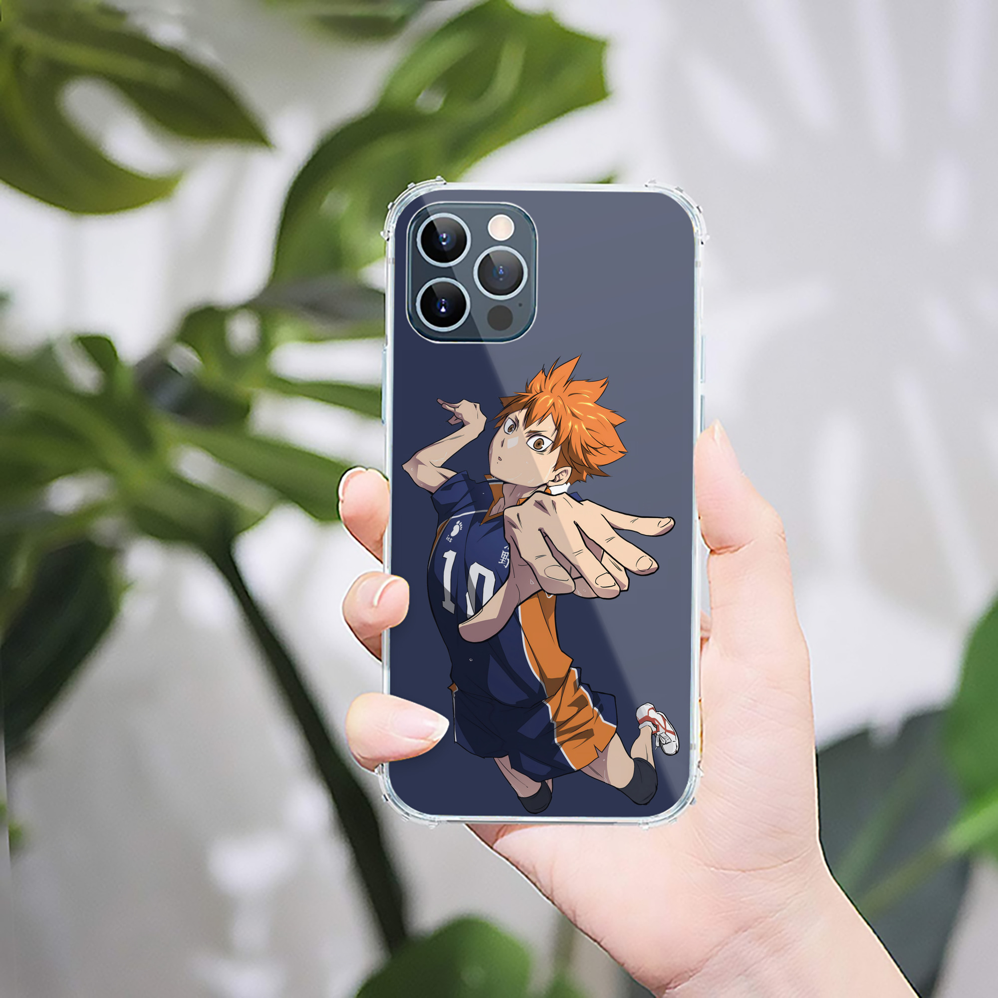 （画像用） ハイキュー!! Haikyu!! 【iPhone 12シリーズ対応】透明スマホケース（クリアソフトケース）